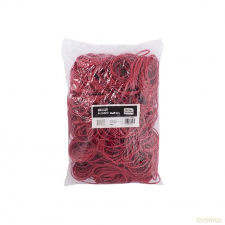 Gumka Recepturka 1.5x3mm Śr. 60 Mm 1000g Czerwona