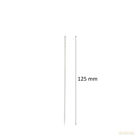 Igła Do Zszywania Akt 125 Mm 10szt