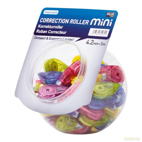 Korektor W Taśmie Plus Wh-504-50p Mini 4.2mm X 5m Słój 50szt