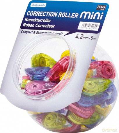 Korektor W Taśmie Plus Wh-504-50p Mini 4.2mm X 5m Słój 50szt
