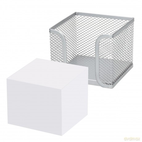 Kostka D.Rect Klejona 90x90x90mm Biała