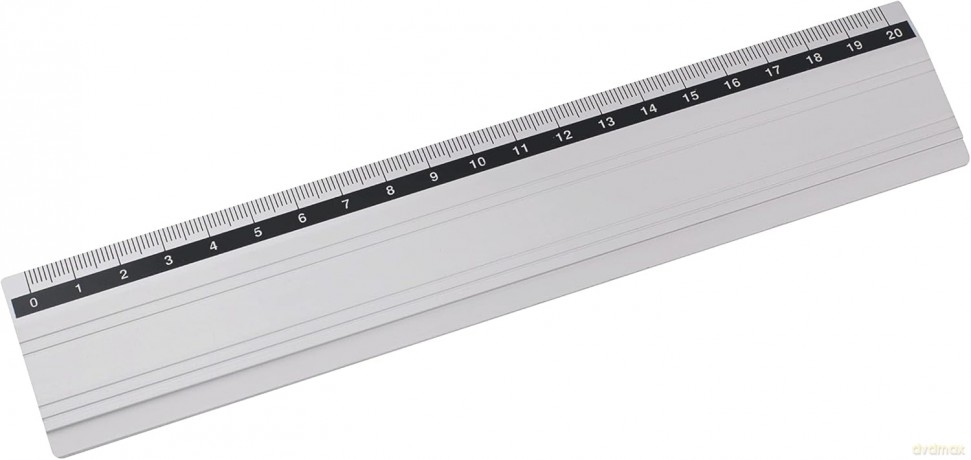 Linijka Aluminiowa D.Rect 20cm Grip
