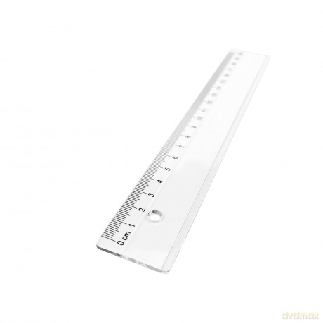Linijka Plastikowa D.Rect 20cm 24szt