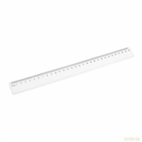 Linijka Plastikowa D.Rect 30cm 24szt