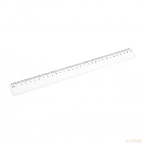 Linijka Plastikowa D.Rect 30cm 24szt