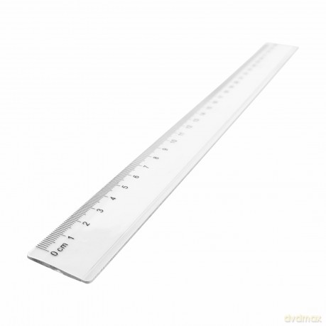 Linijka Plastikowa D.Rect 30cm 24szt