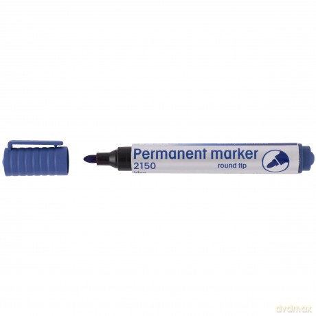 Marker D.Rect 2150 Okr Perm.Niebieski 12szt