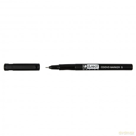 Marker D.Rect Cd 0.4-0.5 S Czarny 12szt
