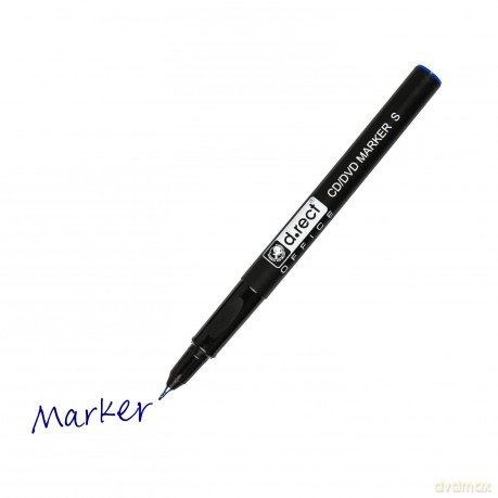Marker D.Rect Cd 0.4-0.5 S Niebieski 12szt