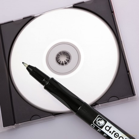 Marker D.Rect Cd 0.7 F Czarny 12szt