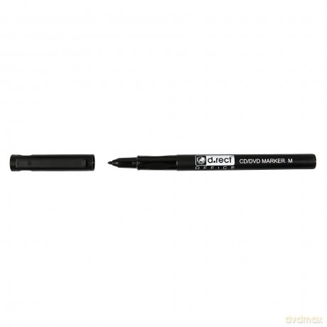 Marker D.Rect Cd 1.0 M Czarny 12szt