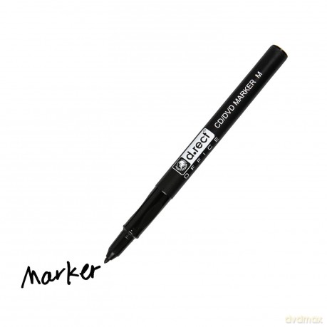 Marker D.Rect Cd 1.0 M Czarny 12szt