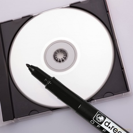 Marker D.Rect Cd 1.0 M Czerwony 12szt