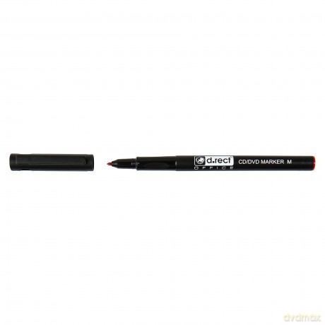 Marker D.Rect Cd 1.0 M Czerwony 12szt