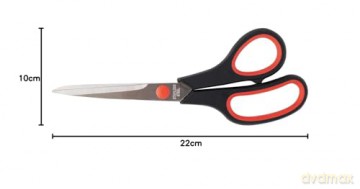 Nożyczki D.Rect Sg-210 210mm Gumowy Uchwyt 12szt