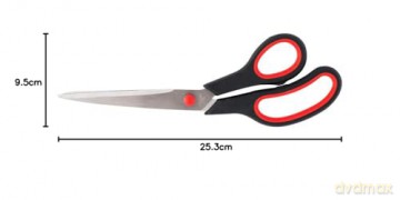 Nożyczki D.Rect Sg-250 250mm Gumowy Uchwyt 12szt