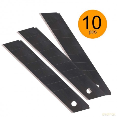 Ostrza Duże Smart 18mm 10szt Czarne
