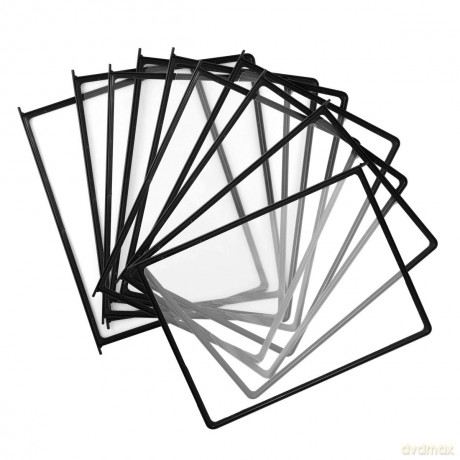 Panele Prezentacyjne Leviatan A4 Czarny 10szt