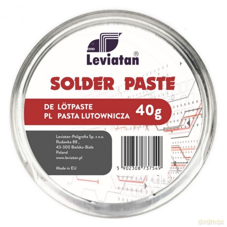 Pasta Lutownicza Leviatan 40g