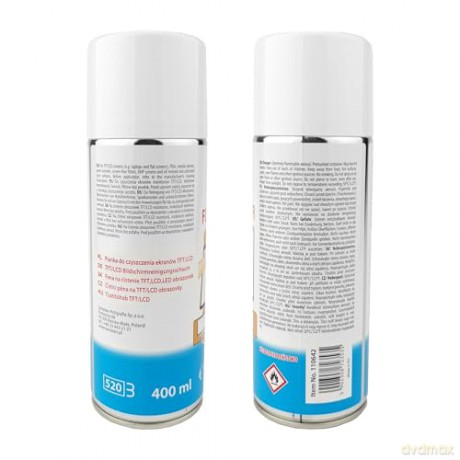 Pianka Czyszcząca Do Ekranów Lcd/Tft D.Rect 400ml