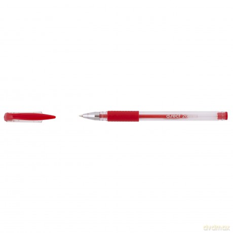Pióro D.Rect Żel 2603 Czerwony 12szt