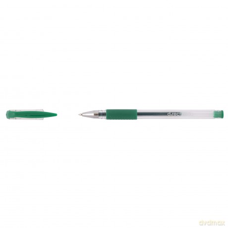 Pióro D.Rect Żel 2603 Zielony 12szt