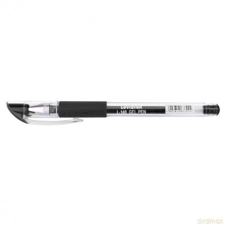 Pióro Leviatan Żelowe L-140 Czarny 12szt