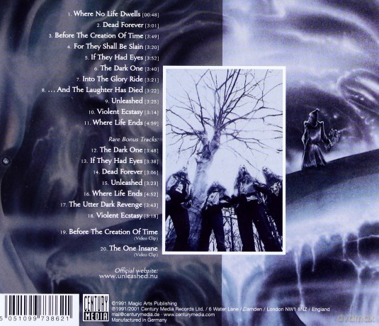 Unleashed: Where No Life Dwells (Re-Issue + Rare Tracks) [CD]