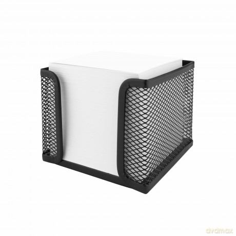 Pojemnik Na Karteczki 95x95x80 Siatka Czarny