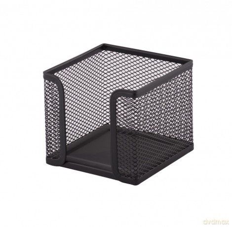 Pojemnik Na Karteczki 95x95x80 Siatka Czarny