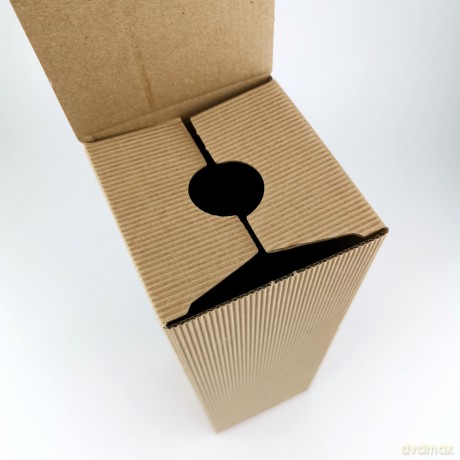 Pudełko Na Wino Ih Wave Kraft Click&Go 6szt