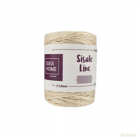 Sznurek Pakowy Sizalowy Ih 2mm 135m 0.25kg