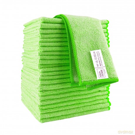 Ściereczki Z Mikrofibry Ih 30x30cm 24szt Zielona
