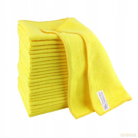 Ściereczki Z Mikrofibry Ih 30x30cm 24szt Żółta