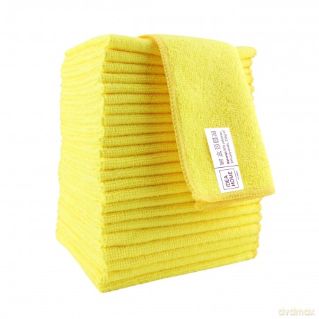 Ściereczki Z Mikrofibry Ih 30x30cm 24szt Żółta