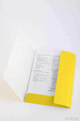 Teczka D.Rect Kartonowa Z Gumką 300g Mix Kolor 5x2szt