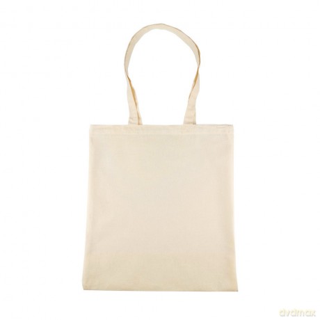 Torba Bawełniana 140g 380x420 Z Uszami Bez Nadruku 5szt Naturalny