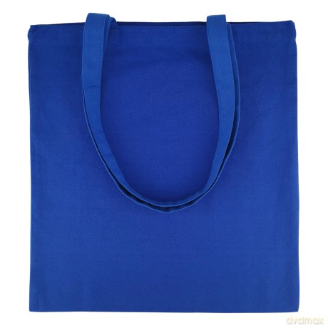 Torba Bawełniana 220g 380x420 Z Uszami Bez Nadruku 5szt Niebieski