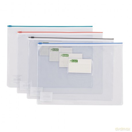 Torebka D.Rect Zipp Bag A4 12szt