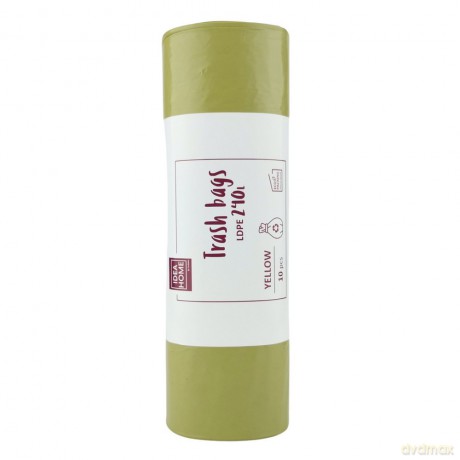 Worki Ih Ldpe 240l Żółty 10szt