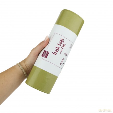 Worki Ih Ldpe 240l Żółty 10szt