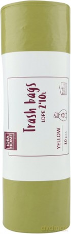 Worki Ih Ldpe 240l Żółty 10szt