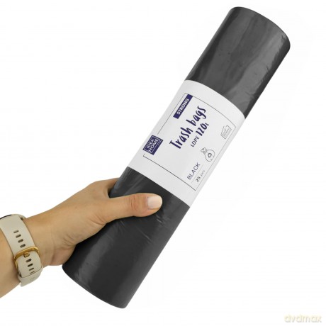 Worki Ih Ldpe Mocny 120l Czarny 25szt