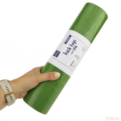Worki Ih Ldpe Mocny 120l Zielony 25szt