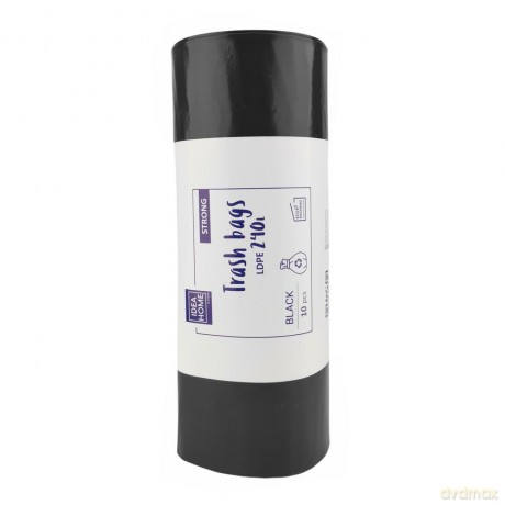 Worki Ih Ldpe Mocny 240l Czarny 10szt