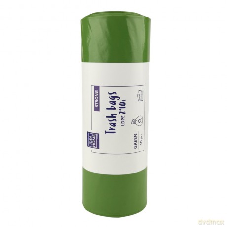 Worki Ih Ldpe Mocny 240l Zielony 10szt