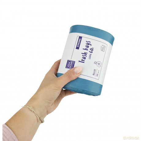 Worki Ih Ldpe Mocny 60l Niebieski 50szt