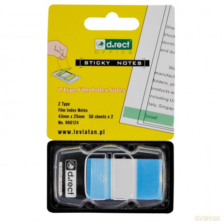 Zakładki Indeksujące Pet Z-Type 43x25mm 1x50szt 24szt