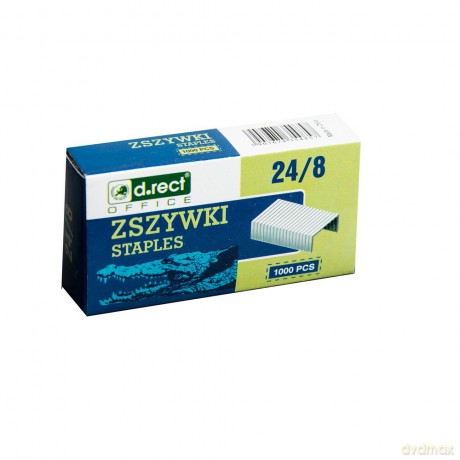 Zszywki D.Rect 24/8 A1000 10szt
