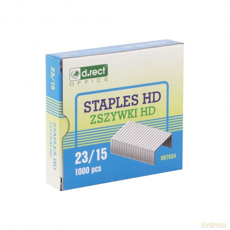 Zszywki D.Rect Hd 23/15 A1000 10szt